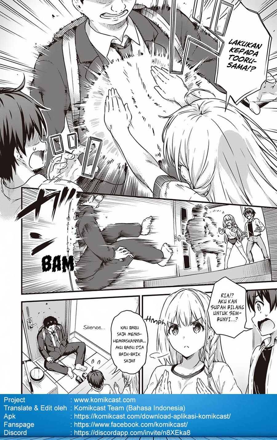 Boku no Heya ga Dungeon no Kyuukeijo ni Natteshimatta Ken Chapter 12 Bahasa Indonesia